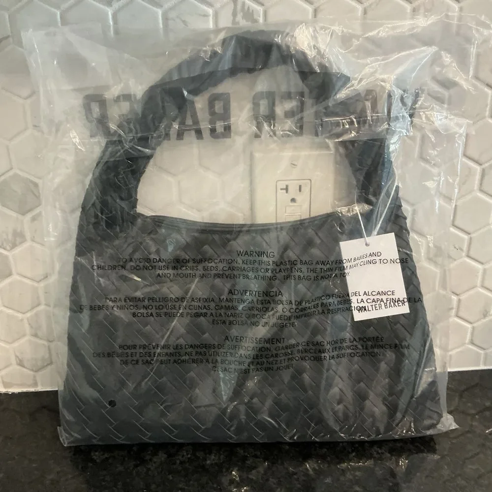 Walter Baker Margaux‎ Handbag, Black, Vegan Leather, NWT Slouchy Bag